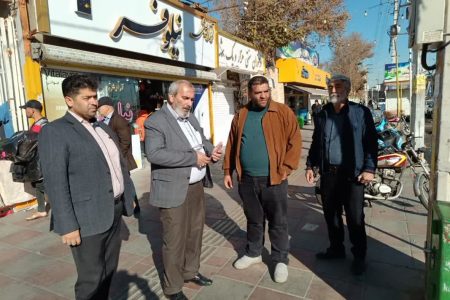 اجرای طرح انضباط شهری و  ممانعت از اجرای بازار روز و یکشنبه بازار در ابتدای خیابان دانشسرا برای چهارمین هفته