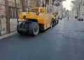 آغاز عملیات آسفالت ریزی مکانیزه خیابان شهید فلاحی توسط شهرداری ورامین