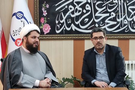دیدار و قدردانی امام جمعه خیر آباد و ریاست بنیاد شهید و بسیج ادارات از شهردار ورامین