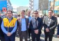 حضور فعال شهردار ورامین به اتفاق رییس و اعضای شورا و پرسنل شهرداری ورامین در راهپیمایی روز قدس