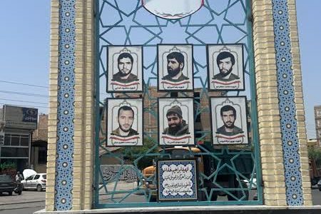 نصب یادمان و المان شهدا در بلوار شهید سلیمانی خیرآباد همزمان با سوم خرداد سالروز آزادسازی خرمشهر