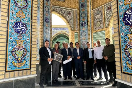 📷مراسم شهرستانی سالروز شهادت شهید بهشتی و ۷۲ یار انقلاب و چهلم شهادت رییس جمهور شهید و شهدای خدمت در شهرستان #ورامین