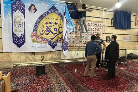 آخرین روند آماده سازی و برپایی دعای پرفیض عرفه در مساجد شهرستان ورامین